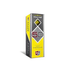 NEW Wilson Staff Fifty Elite Yellow Golf Ball, 2 image